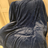 Super Soft Snug Throw - Navy