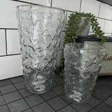 Hand Blown Glass Star Vases - 2 sizes