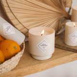 My Jolie Candle collection has collaborated with Maison Berger

My Jolie 180g Classic Candle
The Florals Family fragrance
Fragrance - Orange Blossom&nbsp;