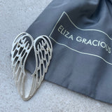 Eliza Gracious - Brooch Twin Angel wing