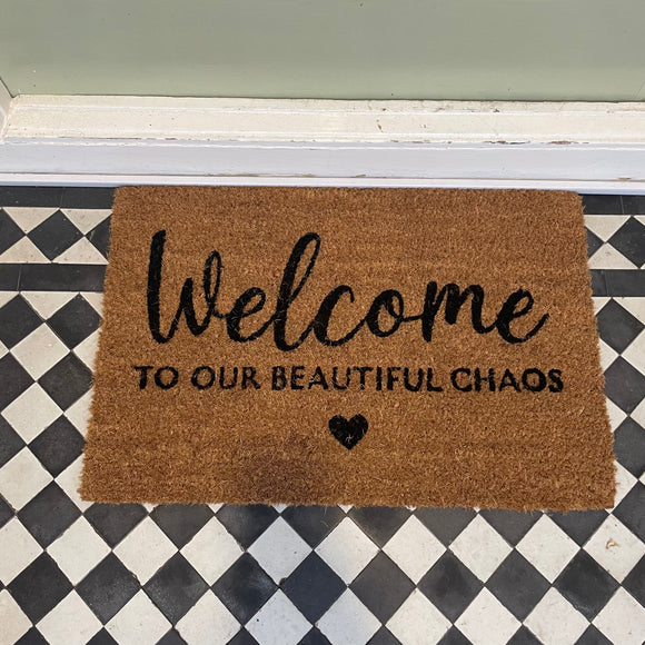 Try This: Update Your Welcome Mat - A Beautiful Mess