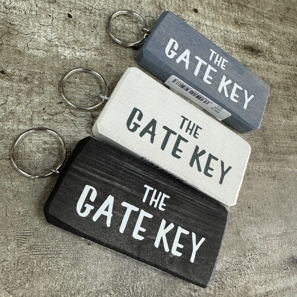 Wooden Keyring - The Gate Key