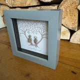 Mini Framed Pebble Art - 'Love is all you need'