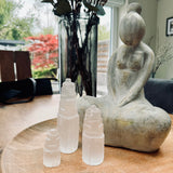 Crystal Selenite Mountain Towers - 4 sizes