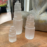 Crystal Selenite Mountain Towers - 4 sizes