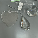 Crystal Hanging Oval shape