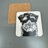 Dog Coaster - Miniature Schnauzer