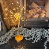 Illuminating ideas by Lightstyle London; Celebrating 25 years (AW26) so this Gold is a Limited Edition
45cm Freestanding Battery Indoor Starburst Light - Gold
120 warm white LEDs