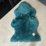 Hanlin Sheepskin Premium Large Rug - Turquoise