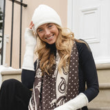 Ribbed knit beanie & fingerless gloves - Mochamousse