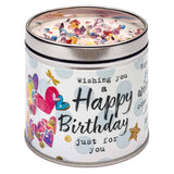 Just Because Tin Candles - Happy Birthday