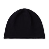 Chalk - Black super soft knit Helen Hat