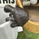 Cast Iron Pot Hangers - 4 Garden Creatures