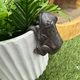 Cast Iron Pot Hangers - 4 Garden Creatures