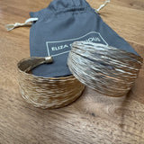 Eliza Gracious - Wire stranded Bangle | Silver