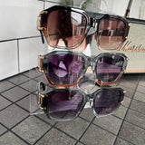 Eliza Gracious - Amelia Sunglasses Grey Transparent
