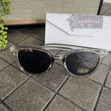 Eliza Gracious designer inspired Sunglasses UV400 protection Collection;


Tom acetate frame with a subtle cat-eye, soft rectangular shape silhouette a modern profile
Colour - Grey