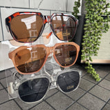 Eliza Gracious - Mia Beige Sunglasses
