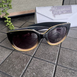 Eliza Gracious Sunglasses UV400 protection Collection;


Billy style with large lenses &amp; solid rounded square shape frame
Available in Black / Brown Transparent