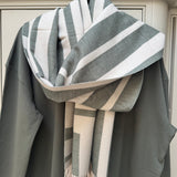 Right Angles Jacquard Doubleface Scarf - 3 Colours