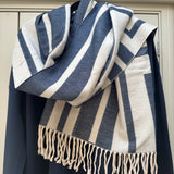 Right Angles Jacquard Doubleface Scarf - 3 Colours