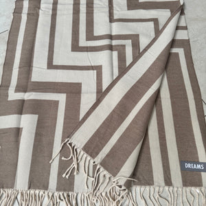 Right Angles Jacquard Doubleface Scarf - 3 Colours