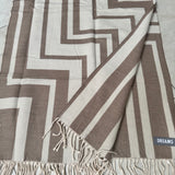 Right Angles Jacquard Doubleface Scarf - 3 Colours