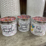 Just Because Tin Candles - Special Daughter