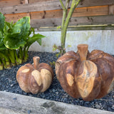 Teak Pumpkins - 4 sizes  *CLICK & COLLECT