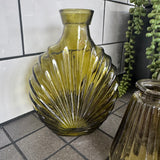 Olive Small Glass Bottle Vases - 5 styles