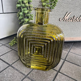 Olive Small Glass Bottle Vases - 5 styles