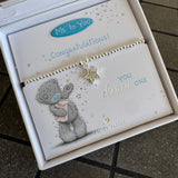 Life Charms the Thoughtful Jewellery Co.
'Me to You' Limited Edition Range - Bracelet Collection;


Quote on the Card - 'Congratulations! You clever one'
Illustration - Tatty Teddy is celebrating throwing confetti up in the air...