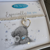 Life Charms the Thoughtful Jewellery Co.
'Me to You' Limited Edition Range - Bracelet Collection;


Quote on the Card - 'Especially for you'
Illustration - Tatty Teddy looking cute holding a soft dandelion in the grass and surrounded by flowers..