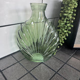 Vintage Green Small Glass Bottle Vases - 5 styles