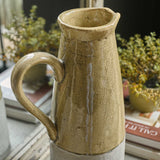 Ceramic Rustic two-toned Jug H42cm
