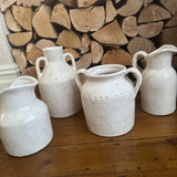 Off White Terracotta Roe Jugs - 2 sizes