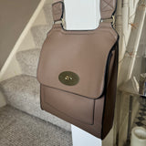 Faux Leather Slim Body Bag H28cm
Colour - Mocha&nbsp;