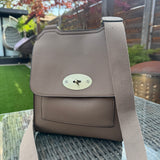 Faux Leather Slim Body Bag H28cm
Colour - Mocha&nbsp;