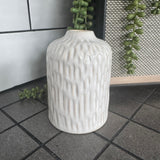 Small Glazed Natural tone textured Flower Vase 11cm