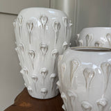 `Off White Bobble Vases - 3 sizes
