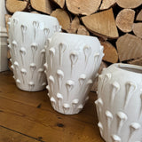 `Off White Bobble Vases - 3 sizes