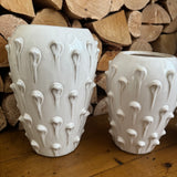 `Off White Bobble Vases - 3 sizes
