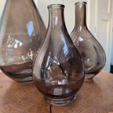 Warm Grey Glass Vase Collection - 5 styles