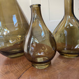Olive Green Glass Vase Collection - 5 styles