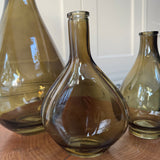 Olive Green Glass Vase Collection - 5 styles
