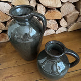 Dark Olive Glazed Vases - 3 styles