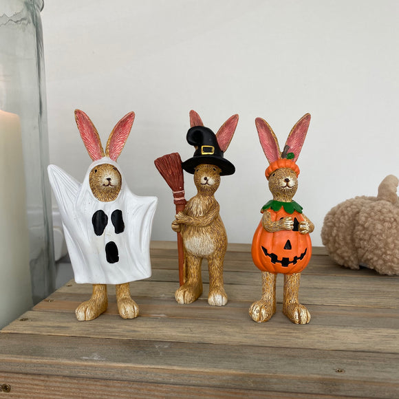Dress Up Halloween Rabbit Figures - 3 styles