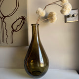 Olive Green Glass Vase Collection - 5 styles