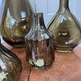 Olive Green Glass Vase Collection - 5 styles