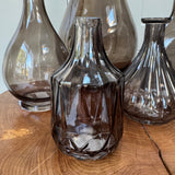 Warm Grey Glass Vase Collection - 5 styles